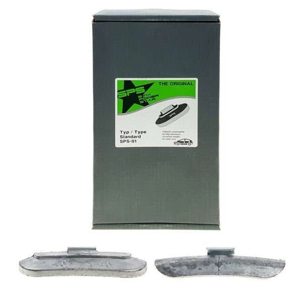 Contrappeso 45g a molla zincato (Per cerchio in acciaio)