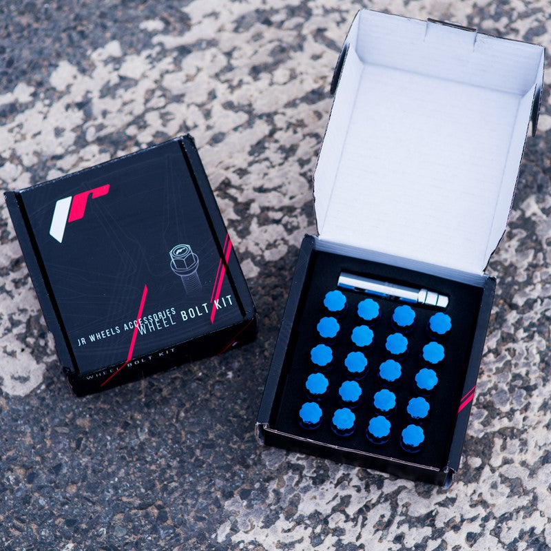 KIT BULLONI JAPAN RACING ACCIAIO ANODIZZATO MULTICOLOR