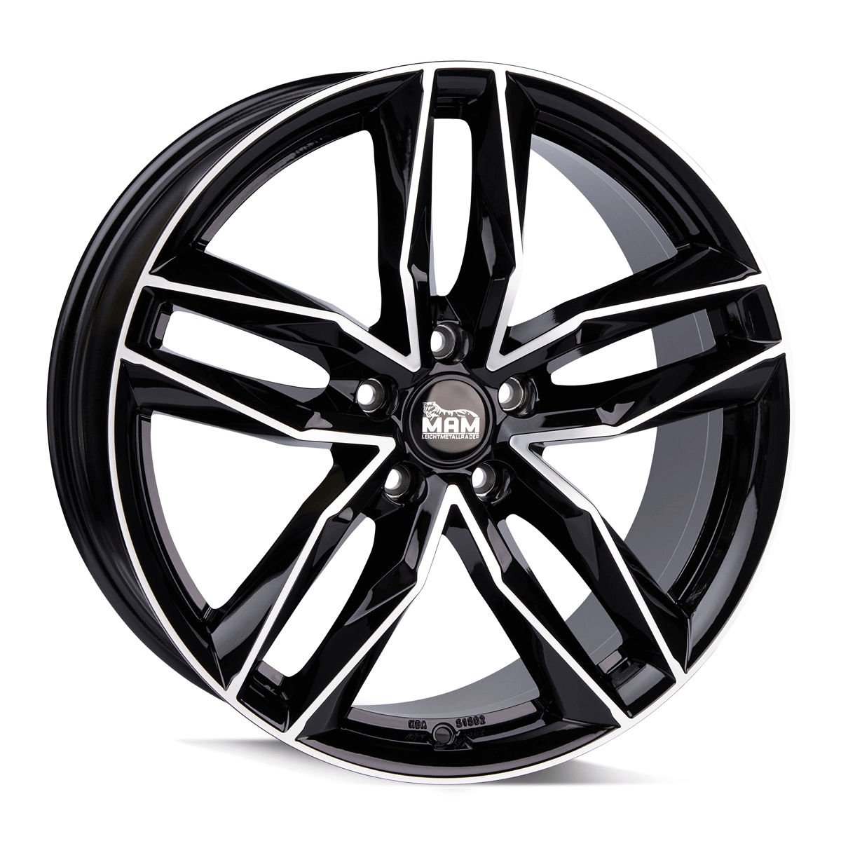 MAM WHEELSRS3 8.5x19 ET 30 5/112 Black Diamond