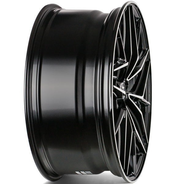 79wheels seventy9 SCF-I BFP 18" Black Polish (FLOWFORMED)