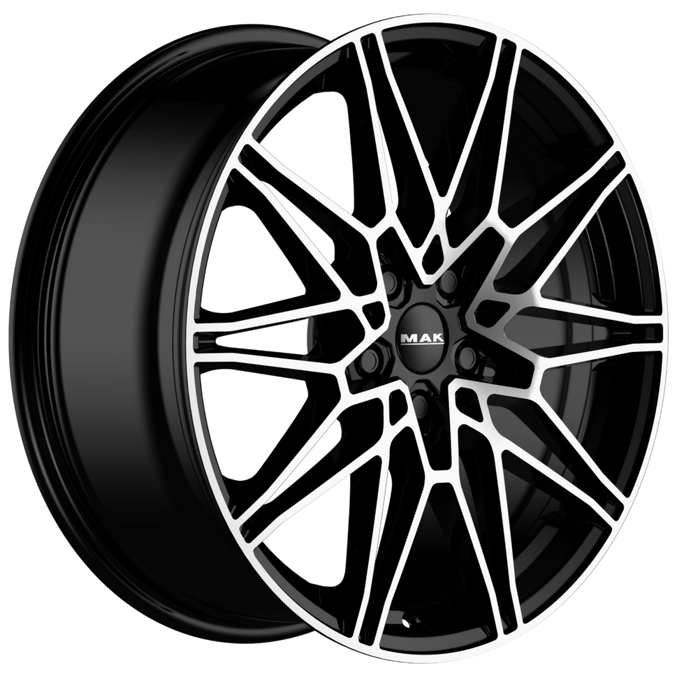 MAK KONIG 8X19 5X120 ET35 BLACK MIRROR
