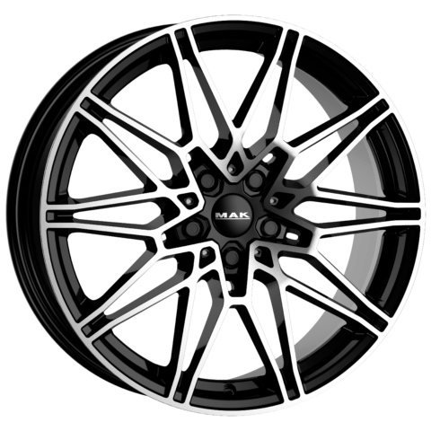 MAK KONIG 8X19 5X120 ET35 BLACK MIRROR