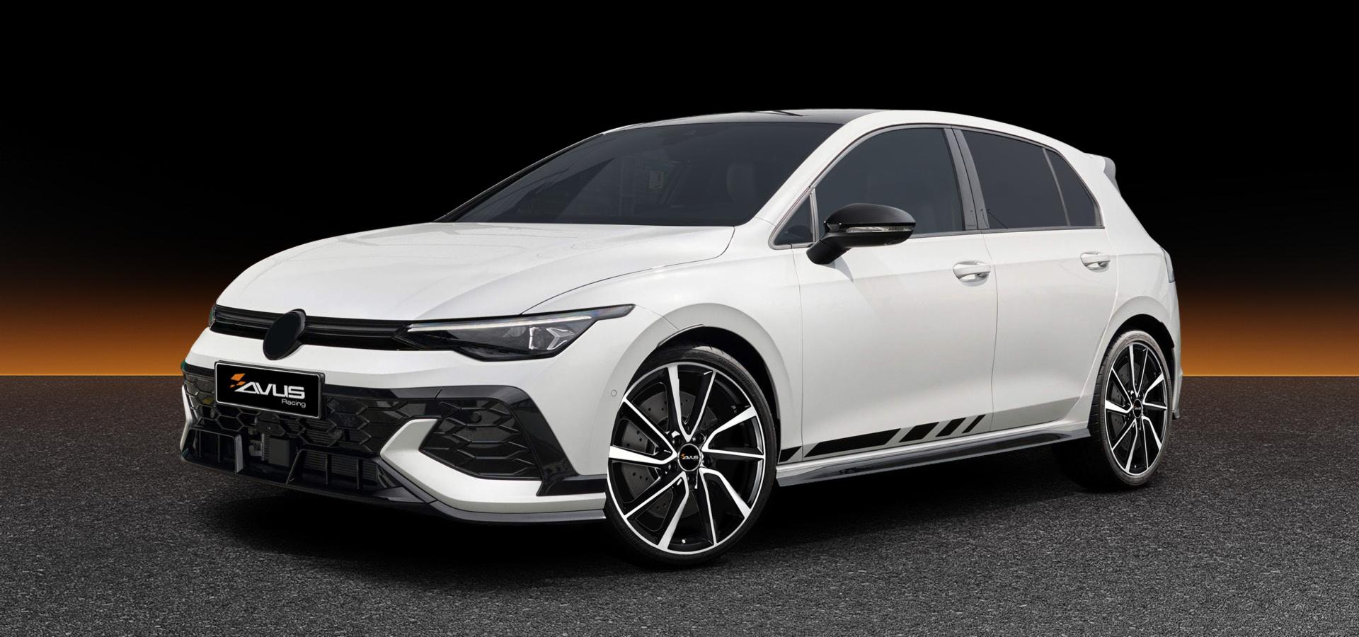 Cerchi in lega AVUS AC-518 BLACK POLISHED 8x19 5X112 ET50